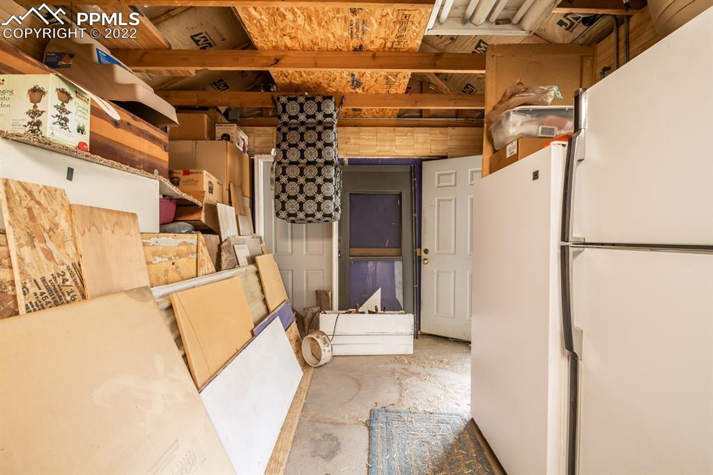 8181 Maple Drive Rye, CO 81069 - Photo 30 of 50 a view of walk in closet with empty racks
