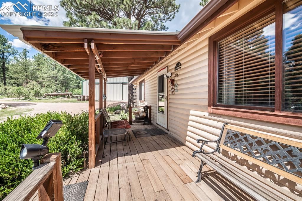 8181 Maple Drive Rye, CO 81069 - Photo 4 of 50 a view of a patio on the roof deck