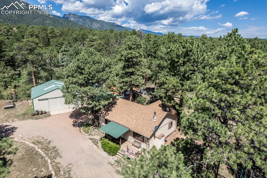 8181 Maple Drive Rye, CO 81069 - Photo 41 of 50 an aerial view of a house with yard and outdoor space