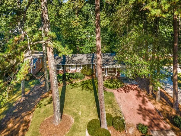 a view of outdoor seating