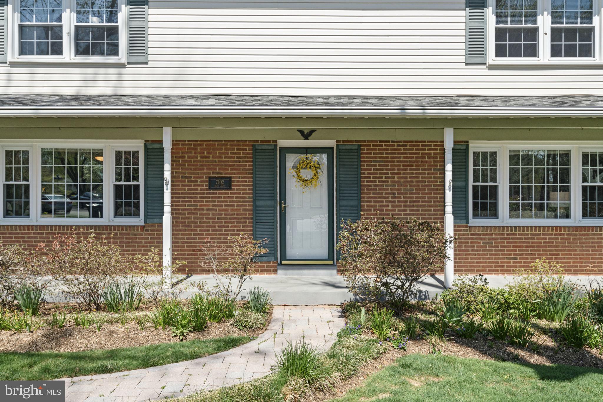 7102 Bear Court Springfield, VA 22153 - Photo 3 of 65 Spacious Front Porch