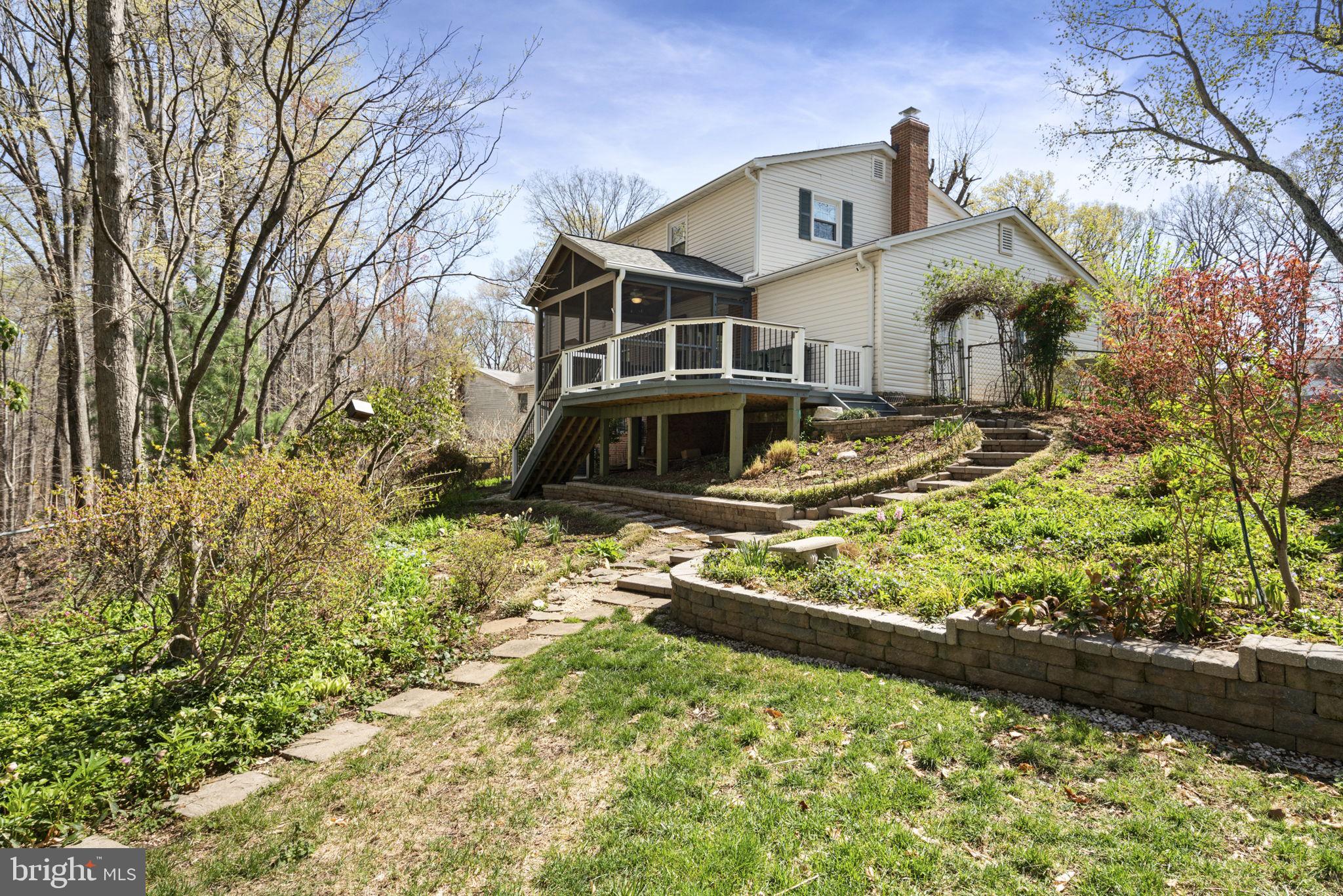 7102 Bear Court Springfield, VA 22153 - Photo 57 of 65 Lots of Backyard Space