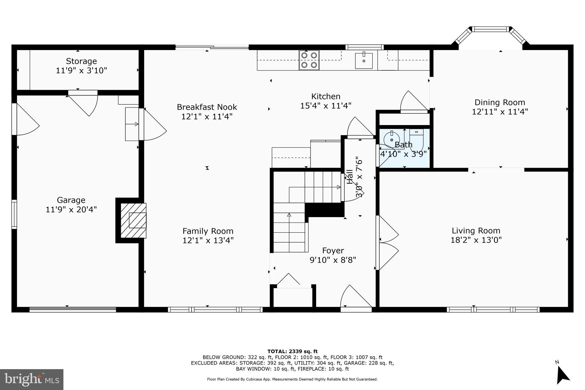 7102 Bear Court Springfield, VA 22153 - Photo 60 of 65 Floor Plan