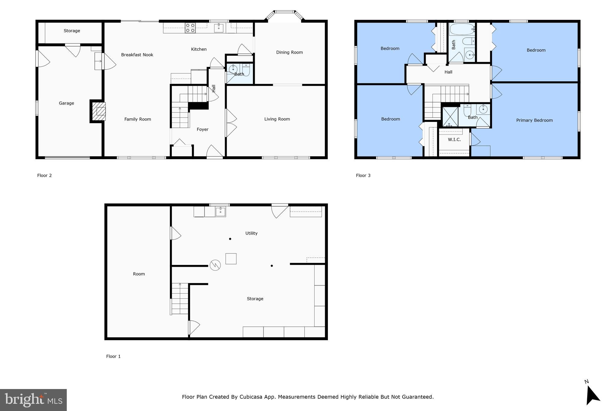 7102 Bear Court Springfield, VA 22153 - Photo 61 of 65 Floor Plan