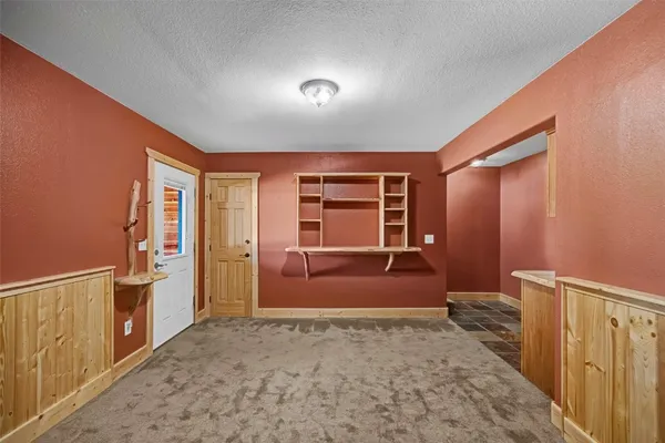 a livingroom with furniture