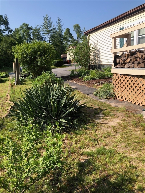 41 Pipers Way Carver, MA 02330 - Photo 33 of 36 a backyard of a house with lots of green space