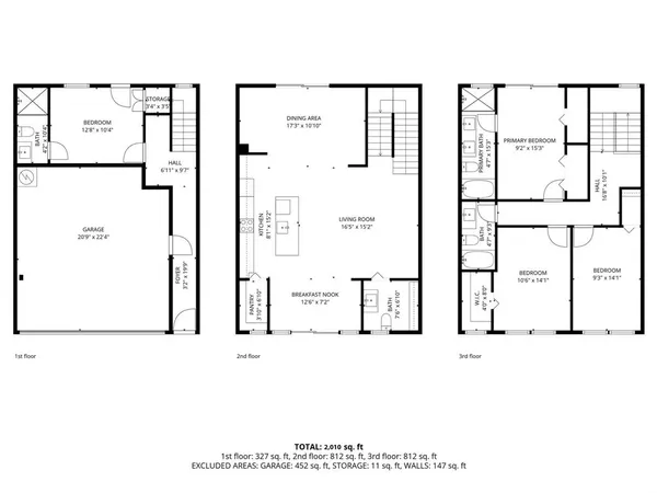 a picture of a floor plan