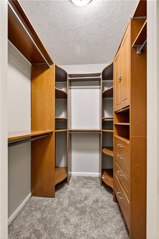 220 Windpher Ridge Hampton, GA 30228 - Photo 13 of 42 a view of walk in closet with empty racks