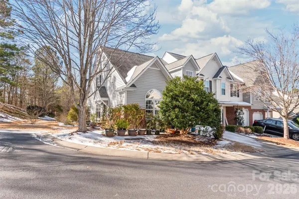 a view of a building with a street