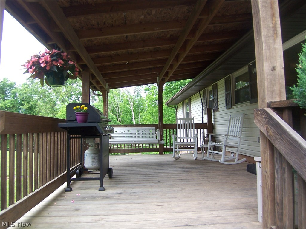 359 Barrett-South Road Vincent, OH 45784 - Photo 20 of 24 The Covered Deck is 18X12