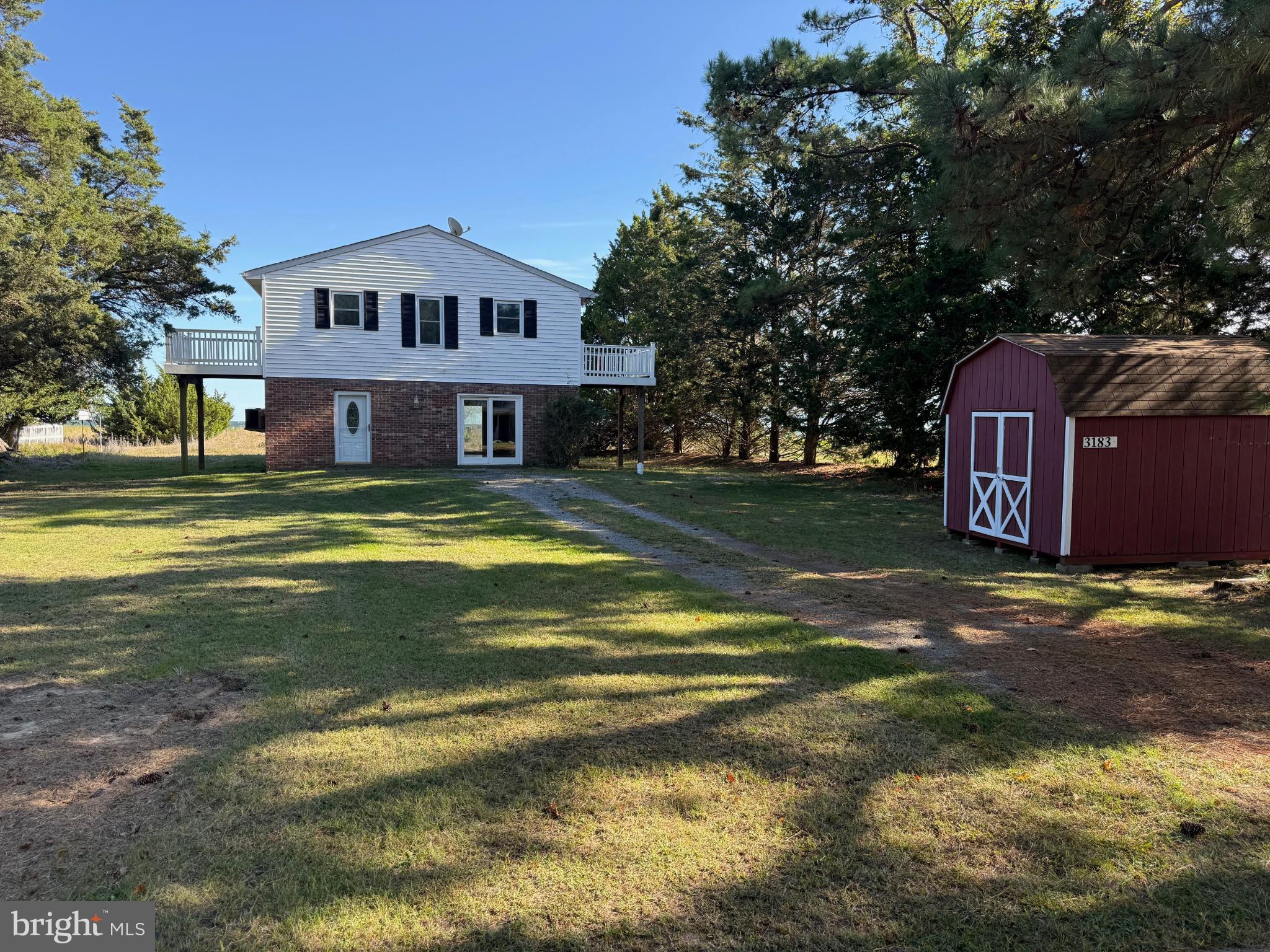 Charming waterfront home.