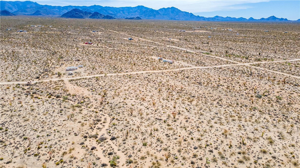 Lot 7 South Sherry Road Yucca, AZ 86438 - Photo 6 of 20 Bird's eye view of a mountain backdrop and a desert???????????????????????????????? landscape