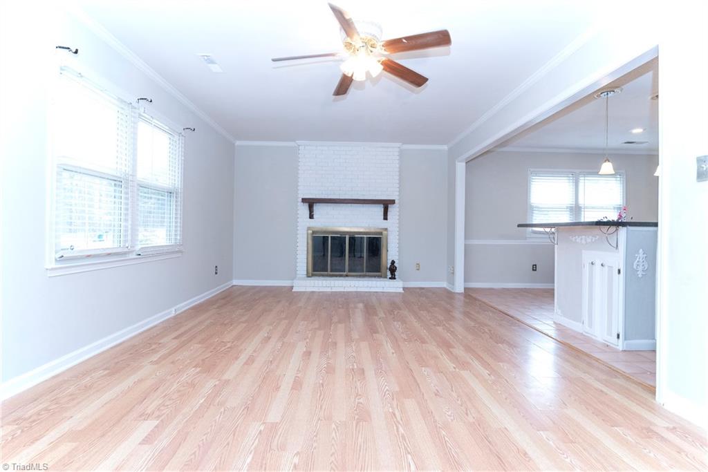 5771 Styers Ferry Road Clemmons, NC 27012 - Photo 3 of 19 Open Living Room from front door side middle of room