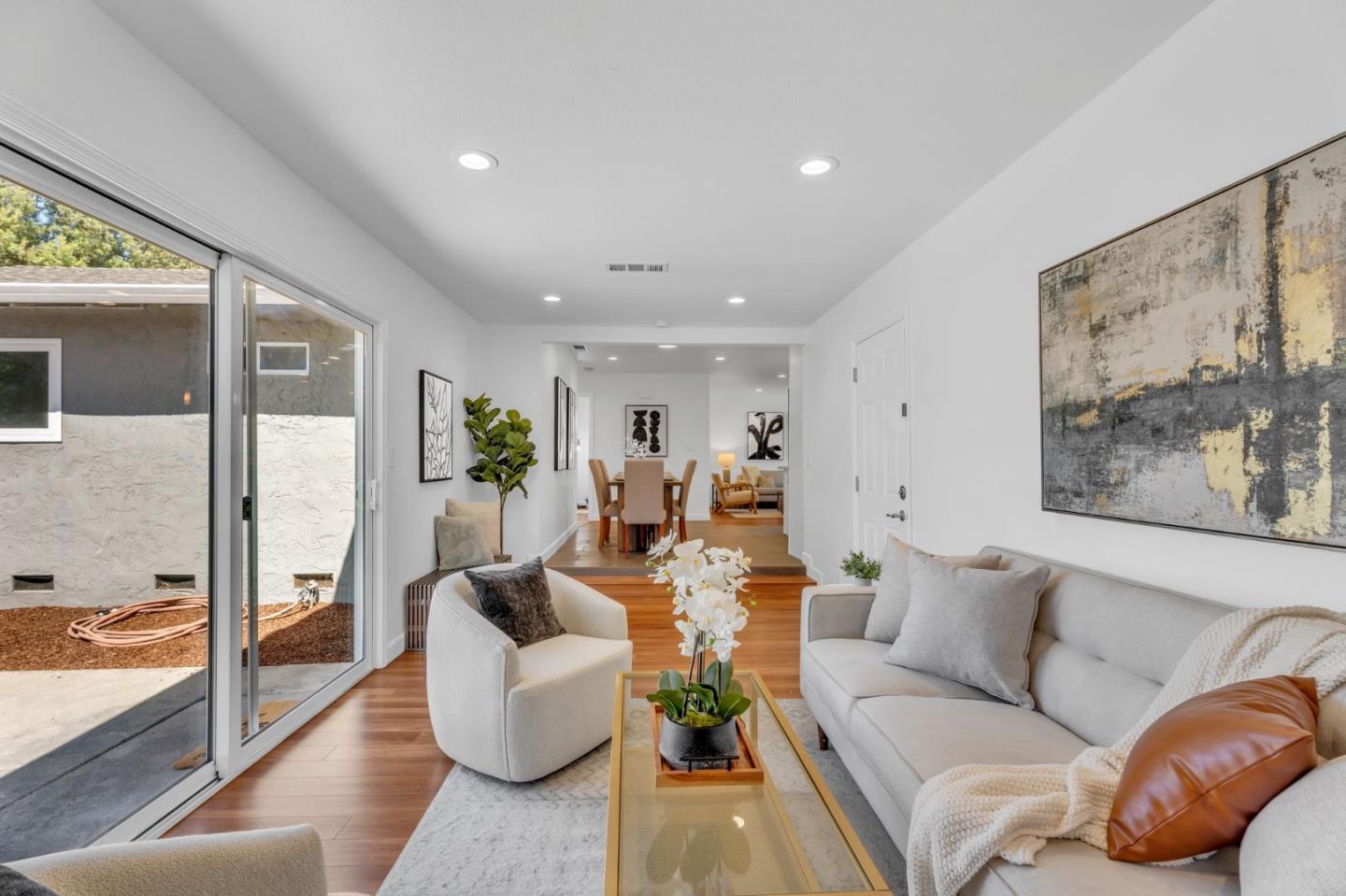 1165 Nadine Drive Campbell, CA 95008 - Photo 18 of 66 a living room with furniture and a large window