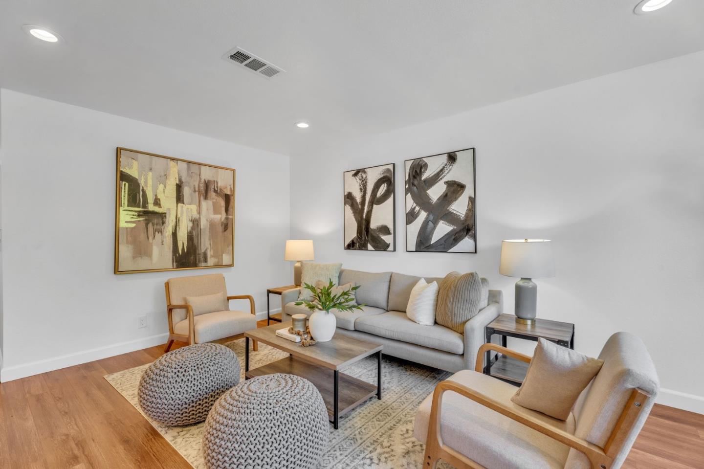 1165 Nadine Drive Campbell, CA 95008 - Photo 4 of 66 a living room with furniture and a painting