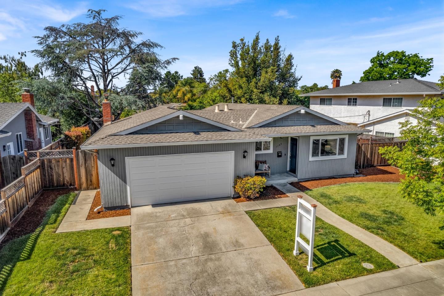 1165 Nadine Drive Campbell, CA 95008 - Photo 55 of 66 a front view of a house with yard