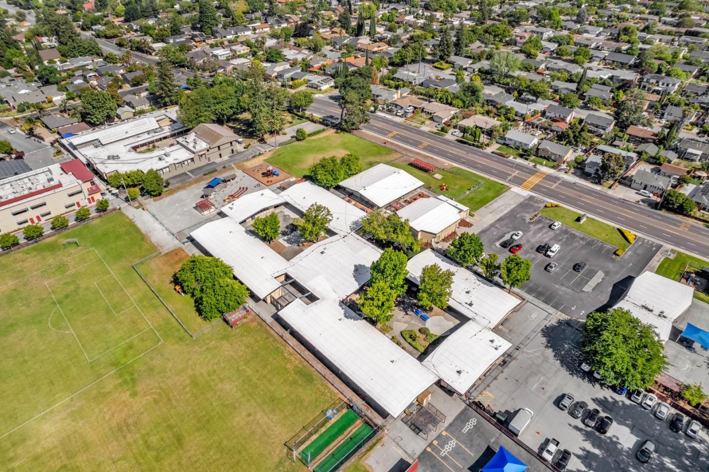 1165 Nadine Drive Campbell, CA 95008 - Photo 65 of 66 an aerial view of a city