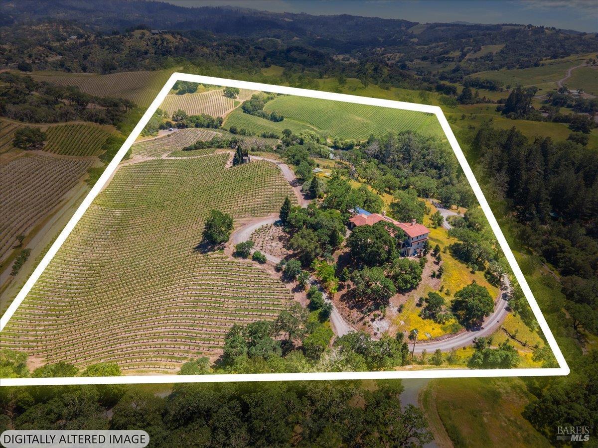 13404 Flora Ranch Road Healdsburg, CA 95448 - Photo 2 of 83 a view of a yard