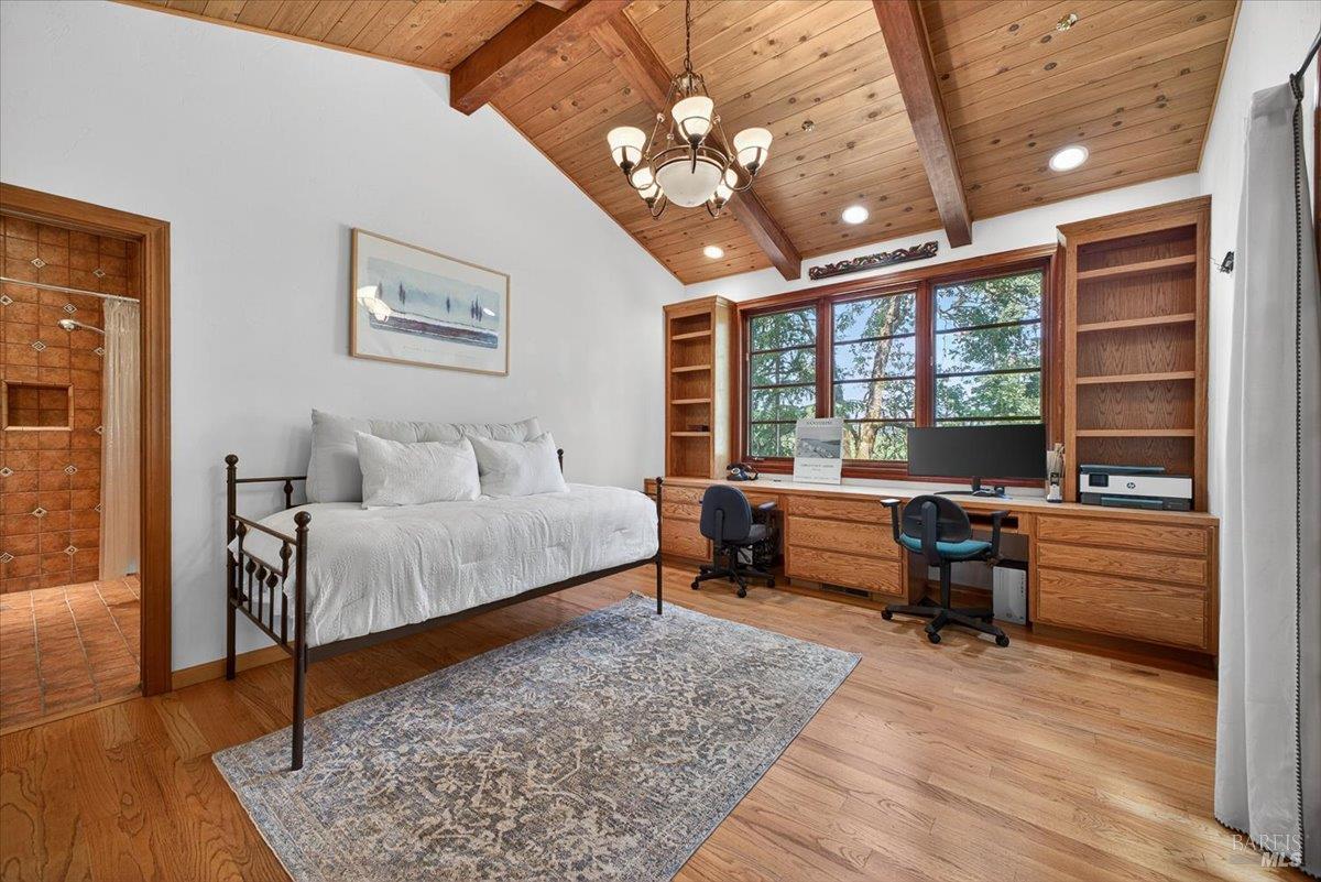 13404 Flora Ranch Road Healdsburg, CA 95448 - Photo 35 of 83 a living room with furniture and a large window