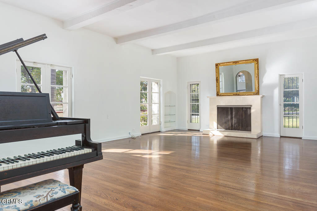 2452 Boulder Road Altadena, CA 91001 - Photo 10 of 33 a living room with furniture and a fireplace