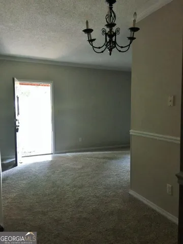 a view of empty room