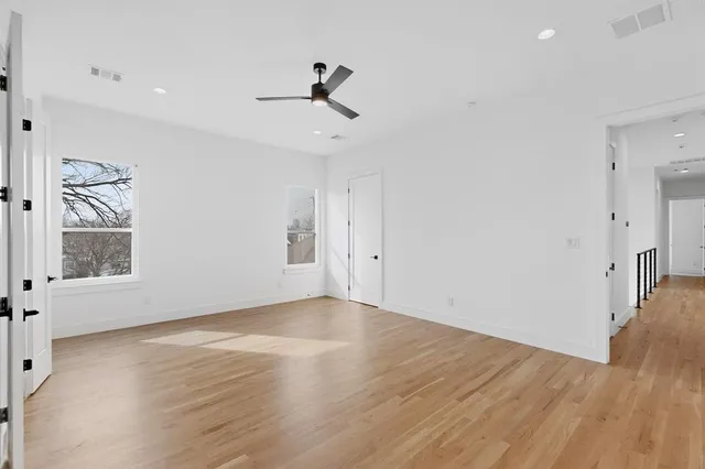 wooden floor in an empty room