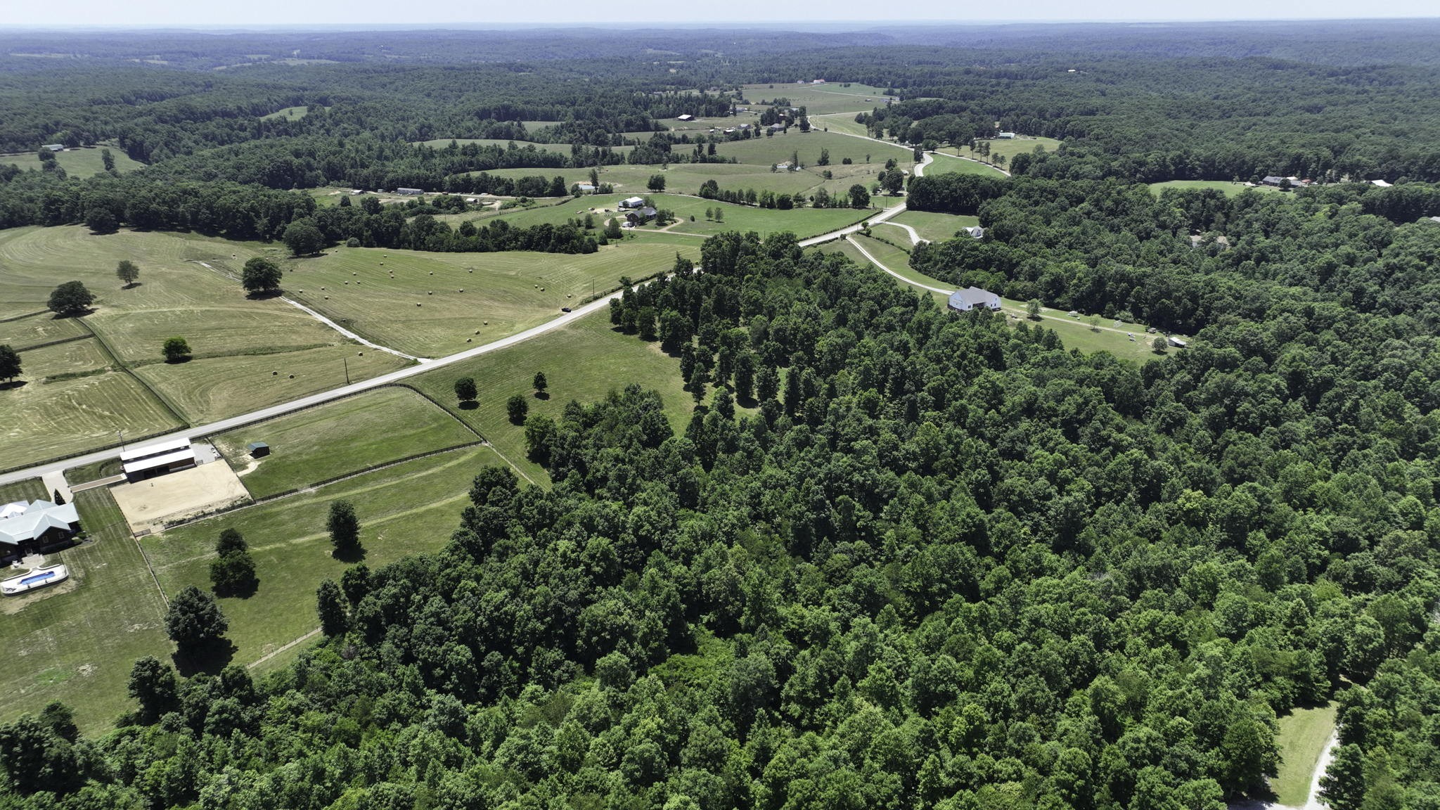 7840 West Lick Creek Road Primm Springs, TN 38476 - Photo 18 of 20 an aerial view of a house with a yard