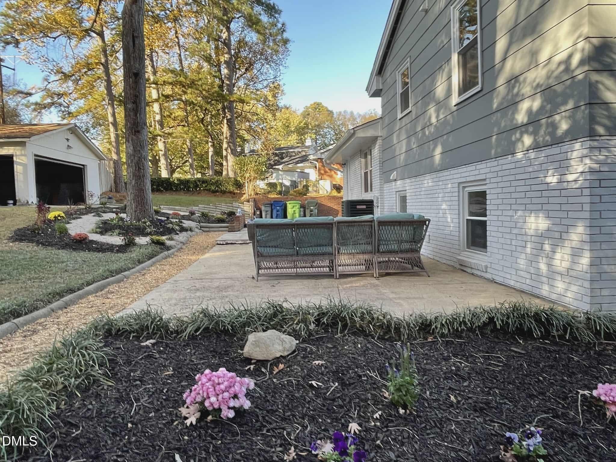3415 Carolyn Drive Raleigh, NC 27604 - Photo 27 of 30 a view of a backyard with sitting area
