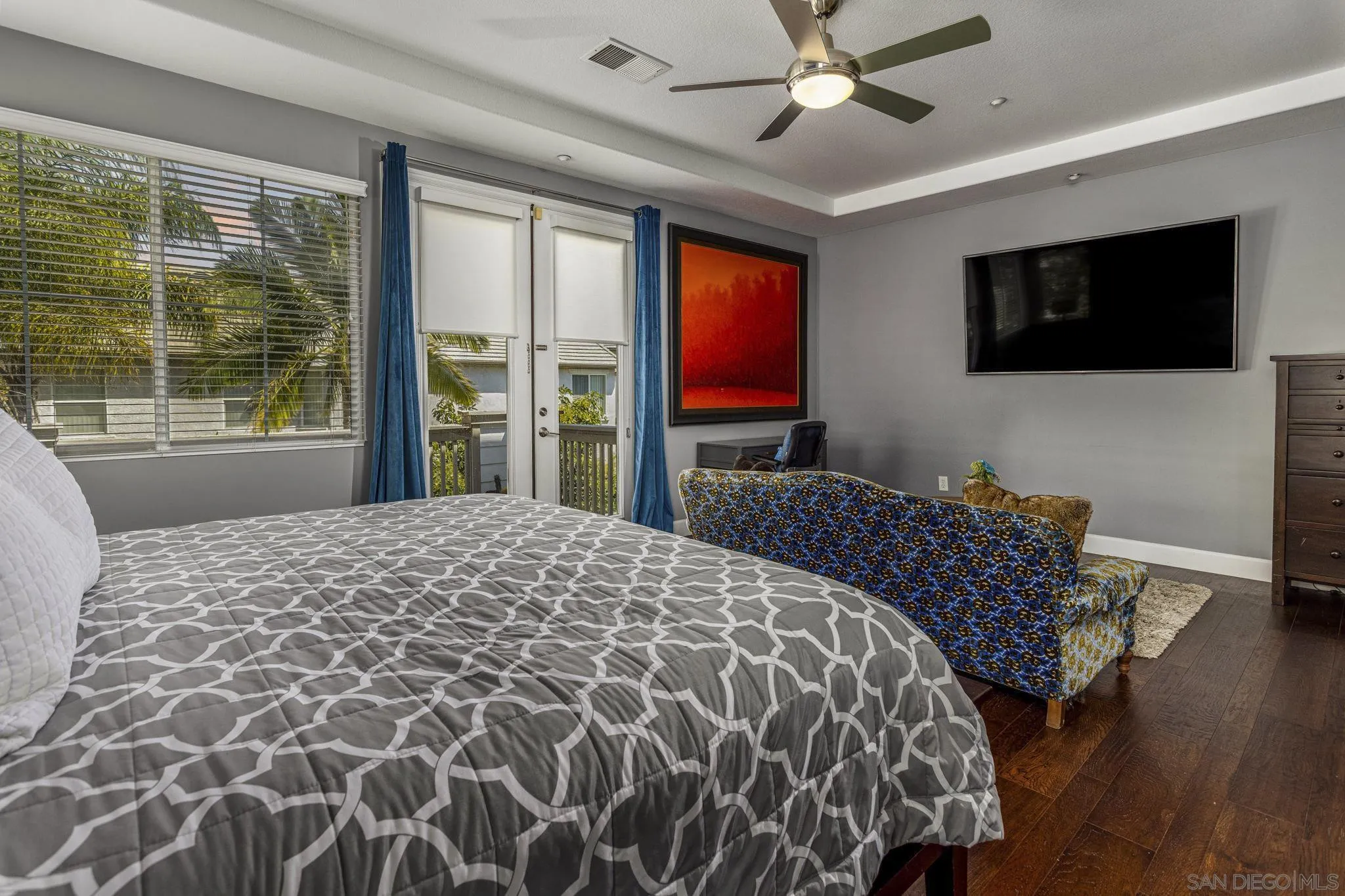 16778 Deer Ridge Road San Diego, CA 92127 - Photo 35 of 54 a bed sitting in a spacious bedroom next to a window