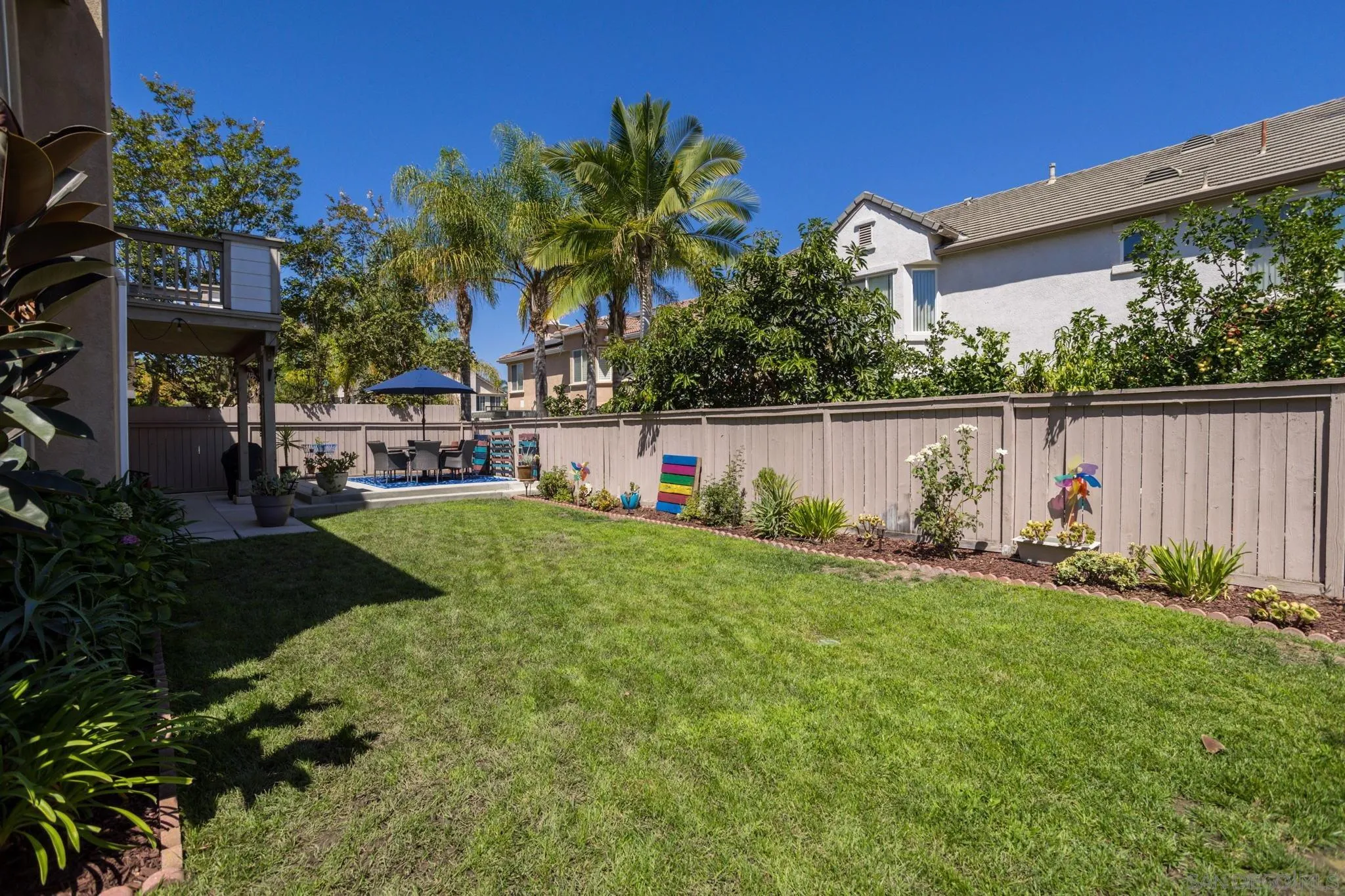 16778 Deer Ridge Road San Diego, CA 92127 - Photo 45 of 54 a view of a backyard with a garden and plants