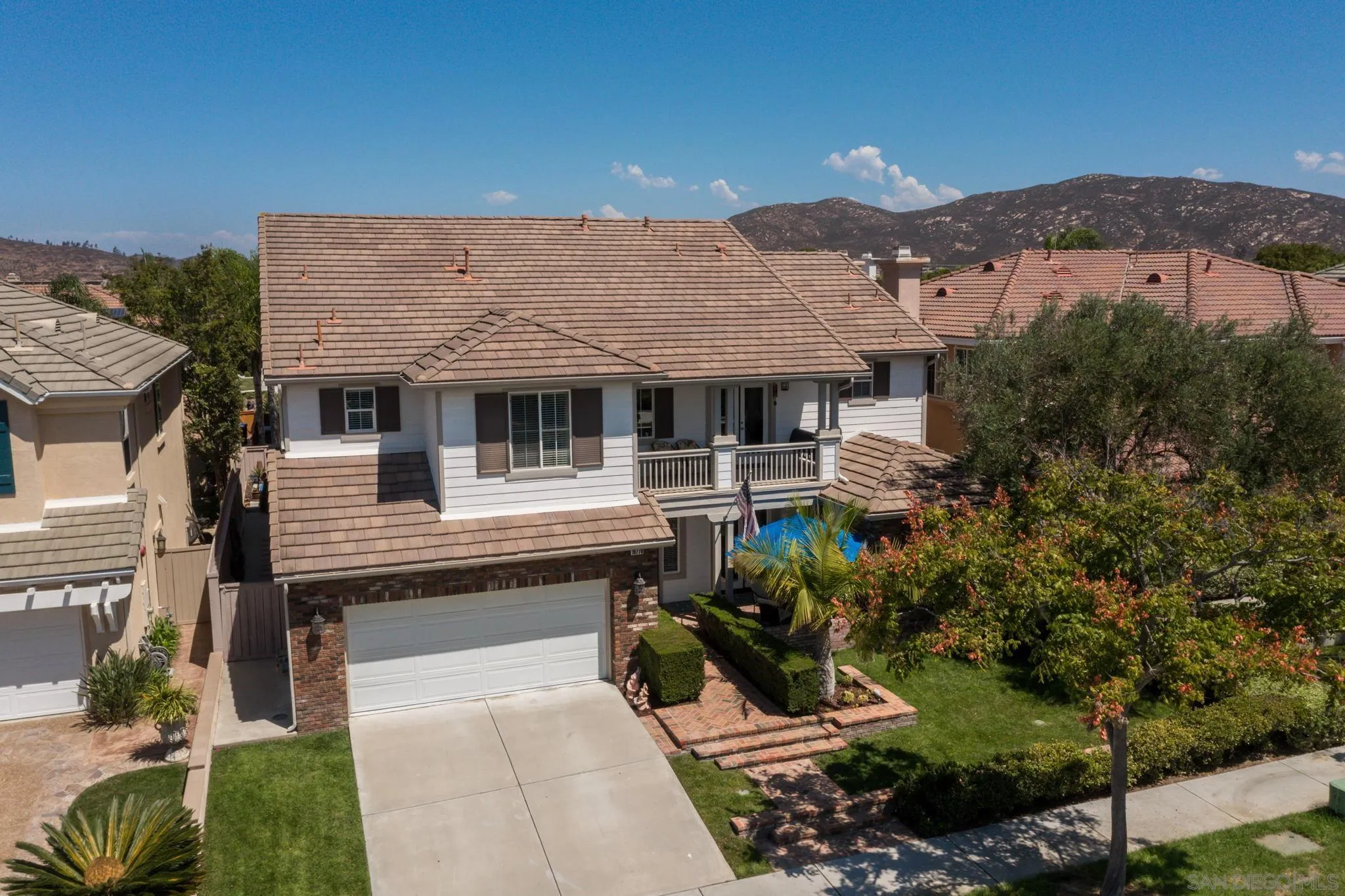 16778 Deer Ridge Road San Diego, CA 92127 - Photo 47 of 54 a aerial view of a house with a yard