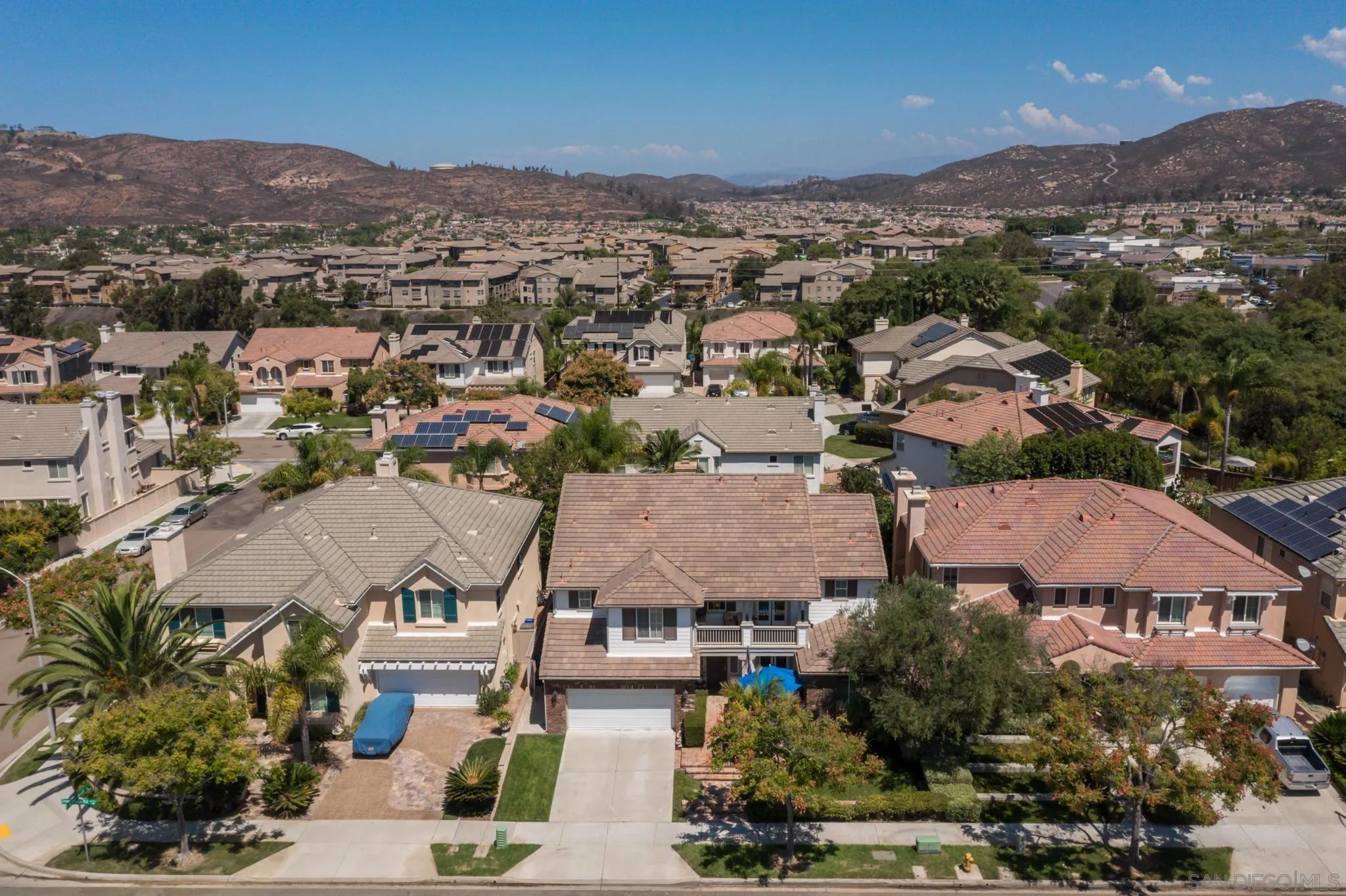 16778 Deer Ridge Road San Diego, CA 92127 - Photo 49 of 54 an aerial view of multiple house