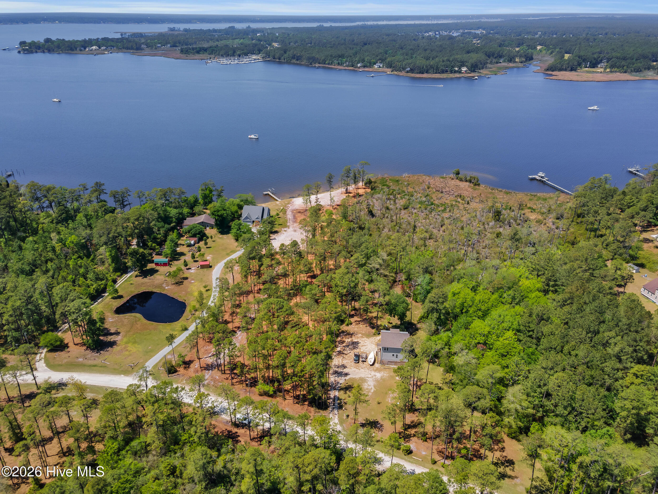 5430 Creek Pointe Road New Bern, NC 28560 - Photo 2 of 47 Waterview / Aerial View