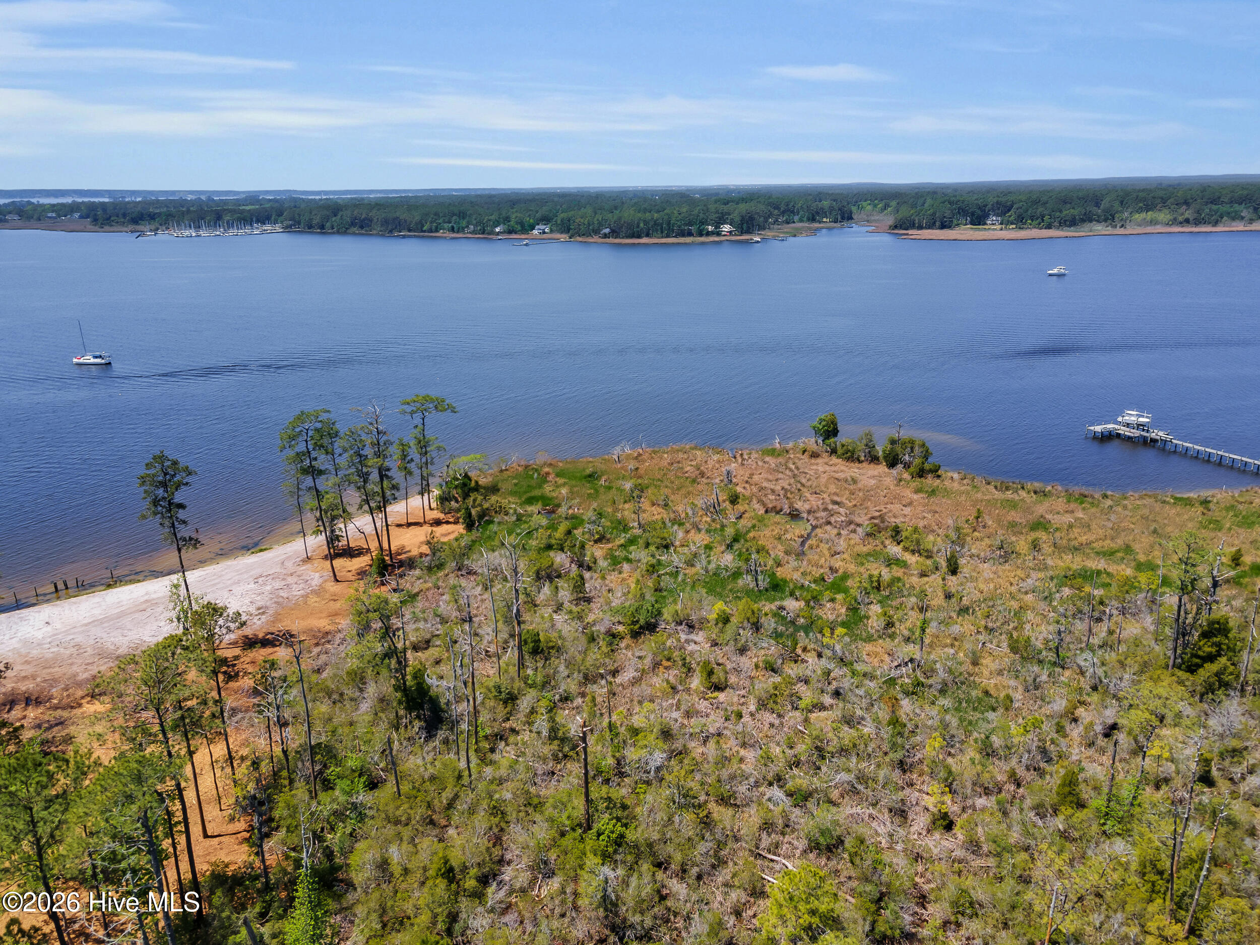 5430 Creek Pointe Road New Bern, NC 28560 - Photo 40 of 47 Aerial View / Waterview