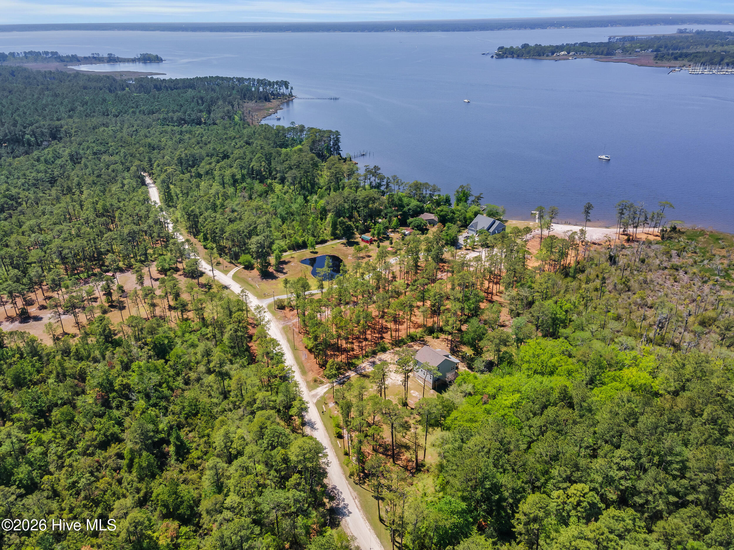5430 Creek Pointe Road New Bern, NC 28560 - Photo 43 of 47 Waterview / Aerial View