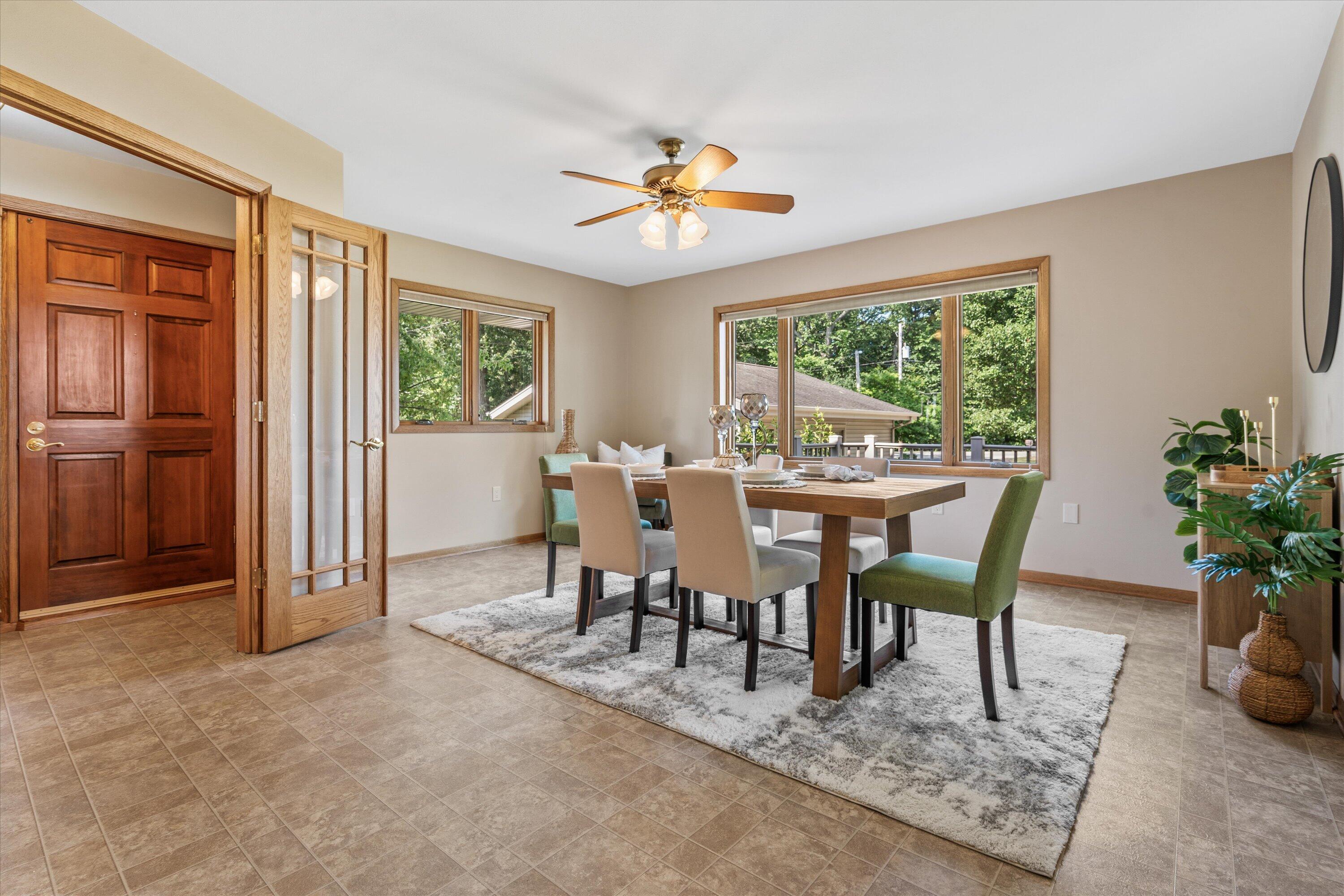 7301 West Wind Lake Road Norway, WI 53185 - Photo 16 of 62 Formal Dining Room or Bonus Room