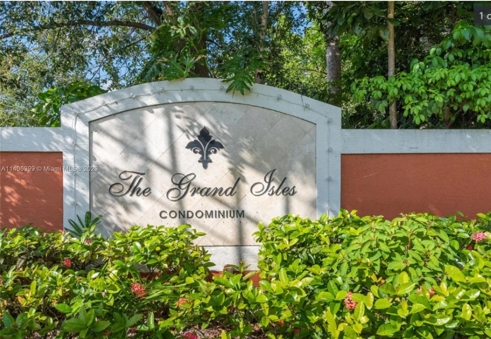 4155 Haverhill Road, Unit 1418 West Palm Beach, FL 33417 - Photo 13 of 13 a view of a sign in a garden