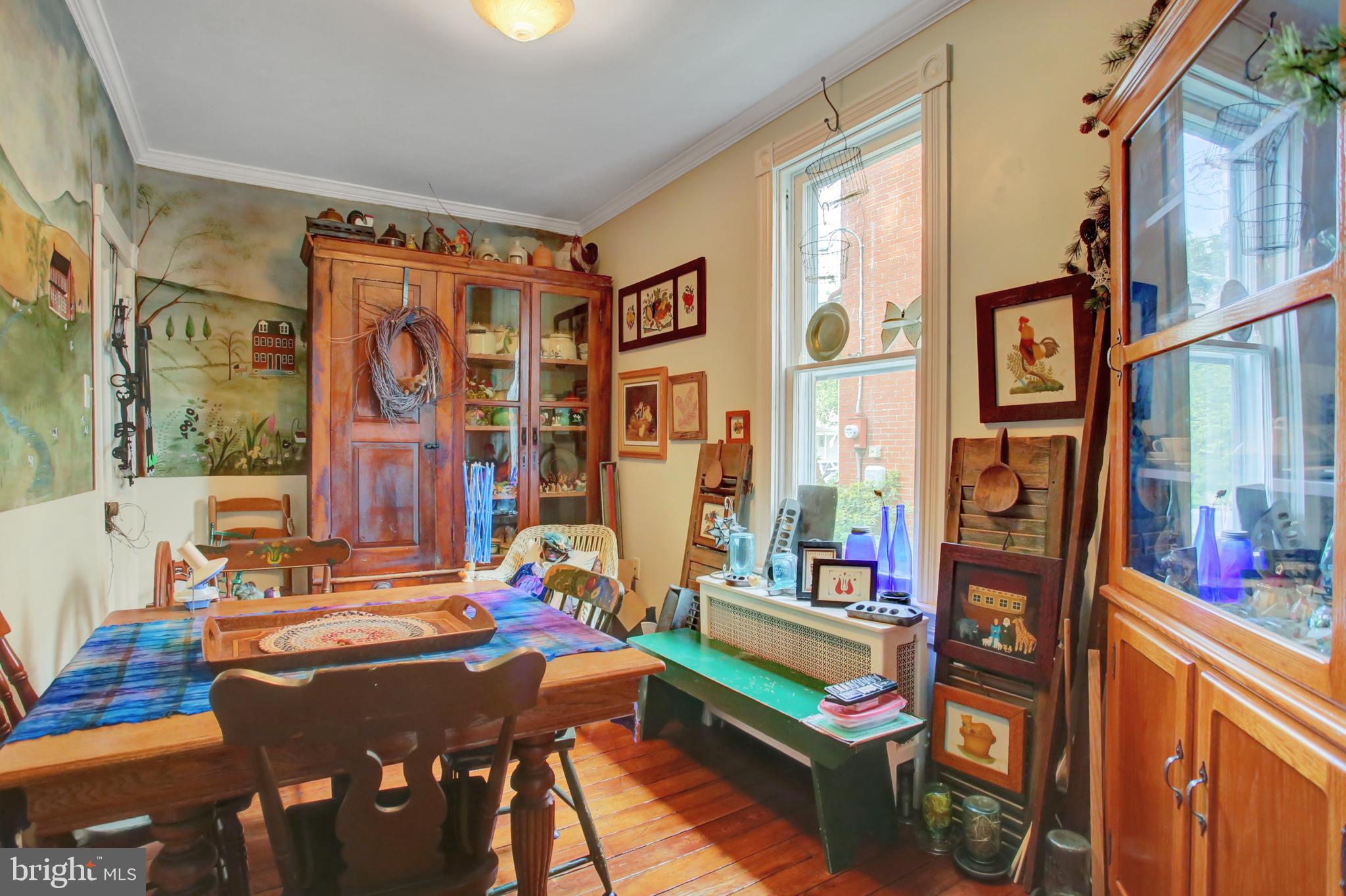 241 Front Street Lititz, PA 17543 - Photo 13 of 37 Dining Room with Original Hardwood Floors