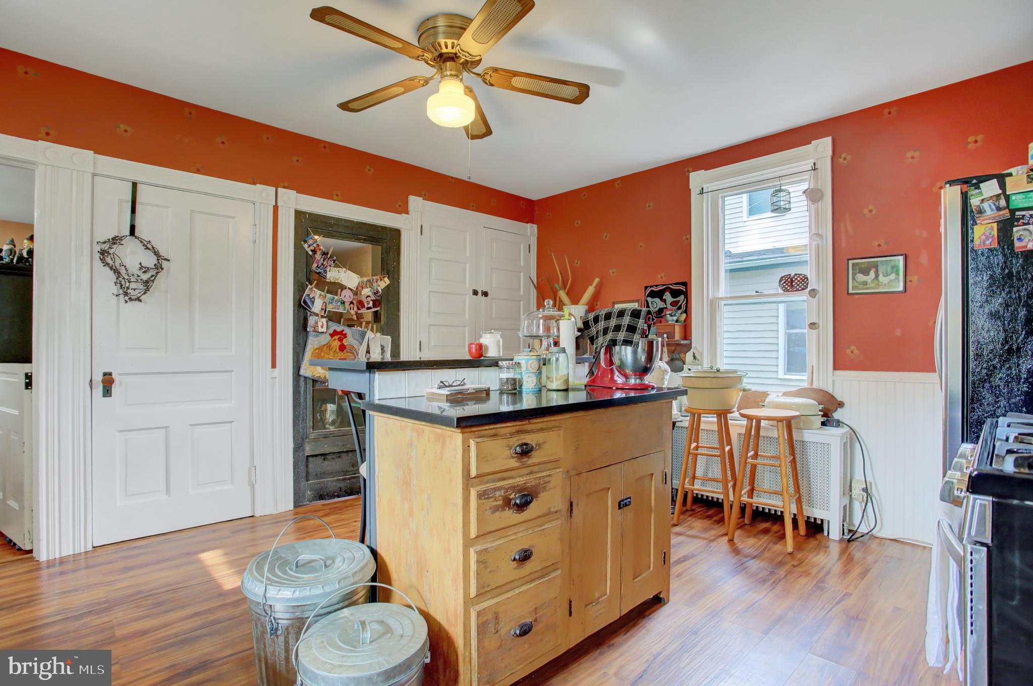 241 Front Street Lititz, PA 17543 - Photo 17 of 37 Ceiling Fan in the Open Kitchen