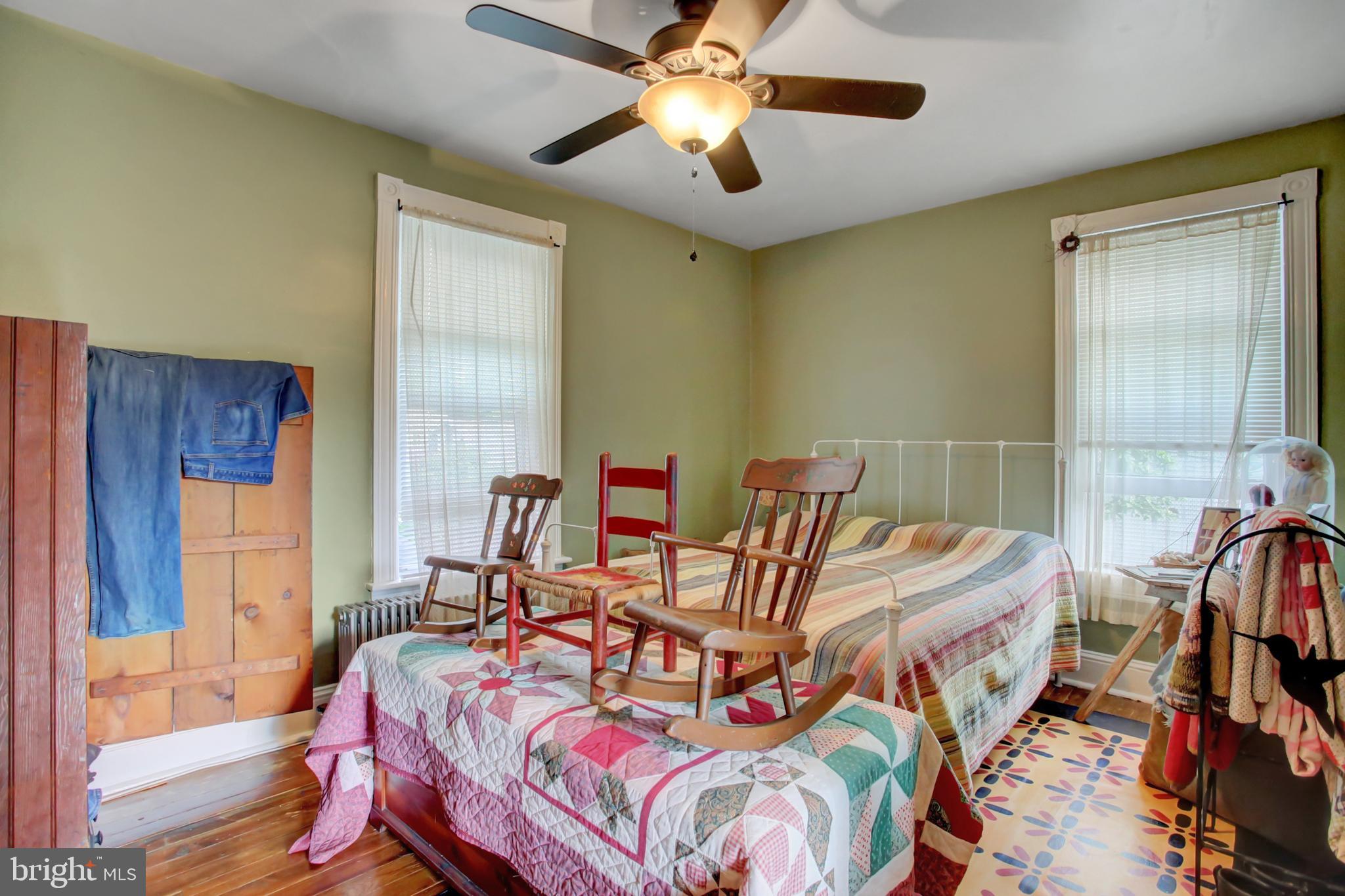241 Front Street Lititz, PA 17543 - Photo 23 of 37 Bedroom 1 (Master Bedroom) with Ceiling Fan