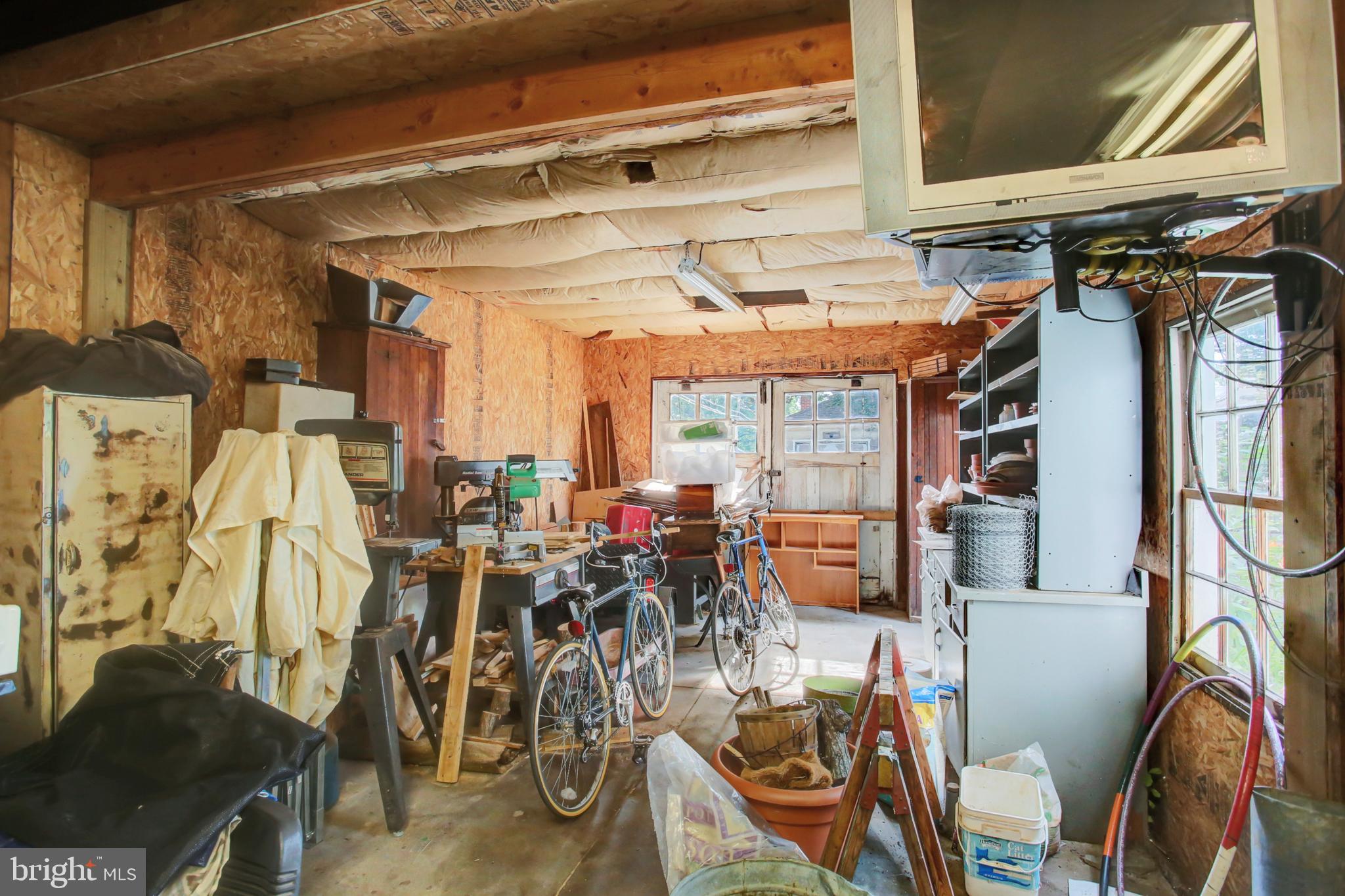 241 Front Street Lititz, PA 17543 - Photo 35 of 37 Lower Level Storage Space in the Detached Garage