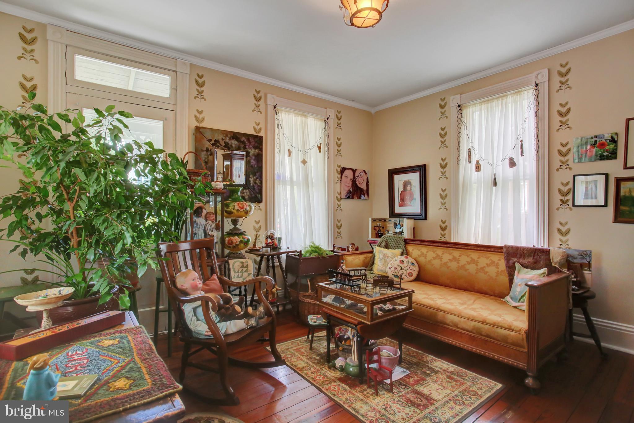 241 Front Street Lititz, PA 17543 - Photo 10 of 37 Living Room with Original Hardwood Floors