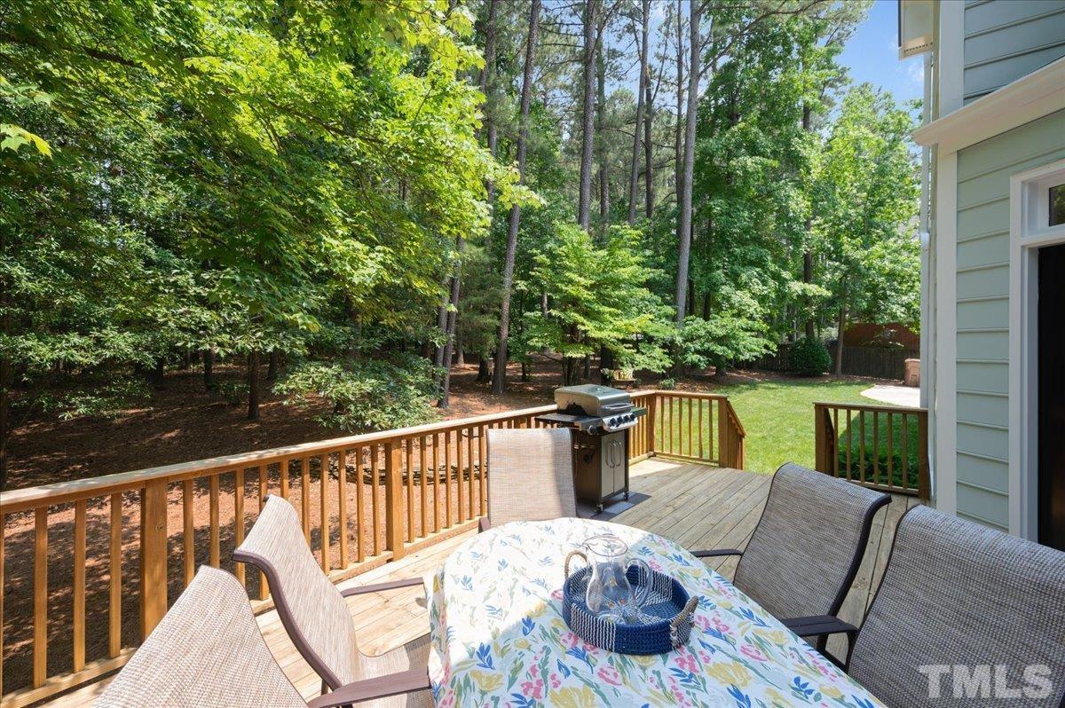 7025 Spring Ridge Road Cary, NC 27518 - Photo 34 of 35 a view of a patio on the roof deck