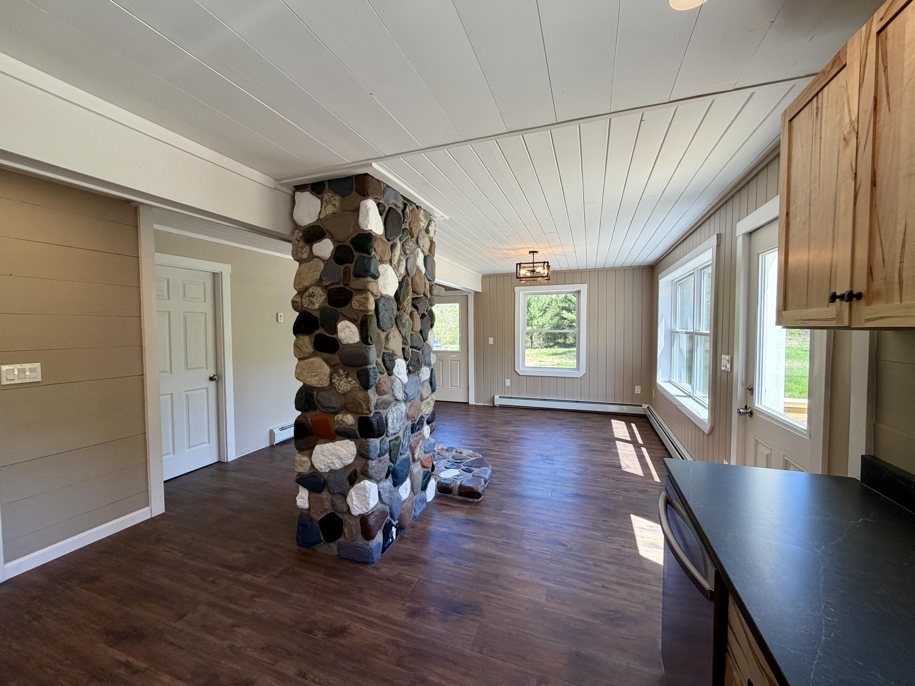 51 Big Boyd Lake Road Milo, ME 04463 - Photo 21 of 64 Stone Chimney