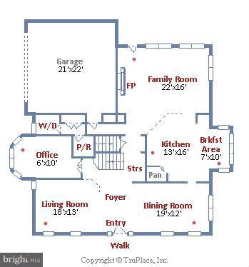 43001 Running Ridge Way Leesburg, VA 20176 - Photo 28 of 30 Floor Plan: Main Level