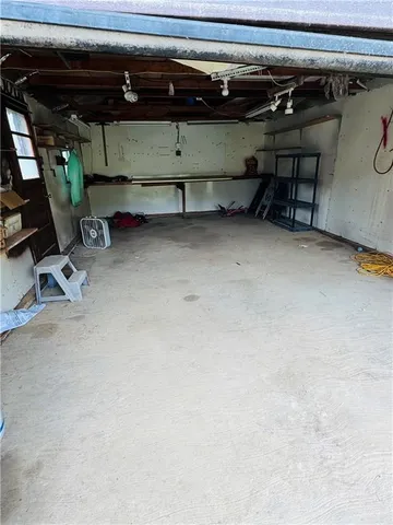 a view of room with gym equipment