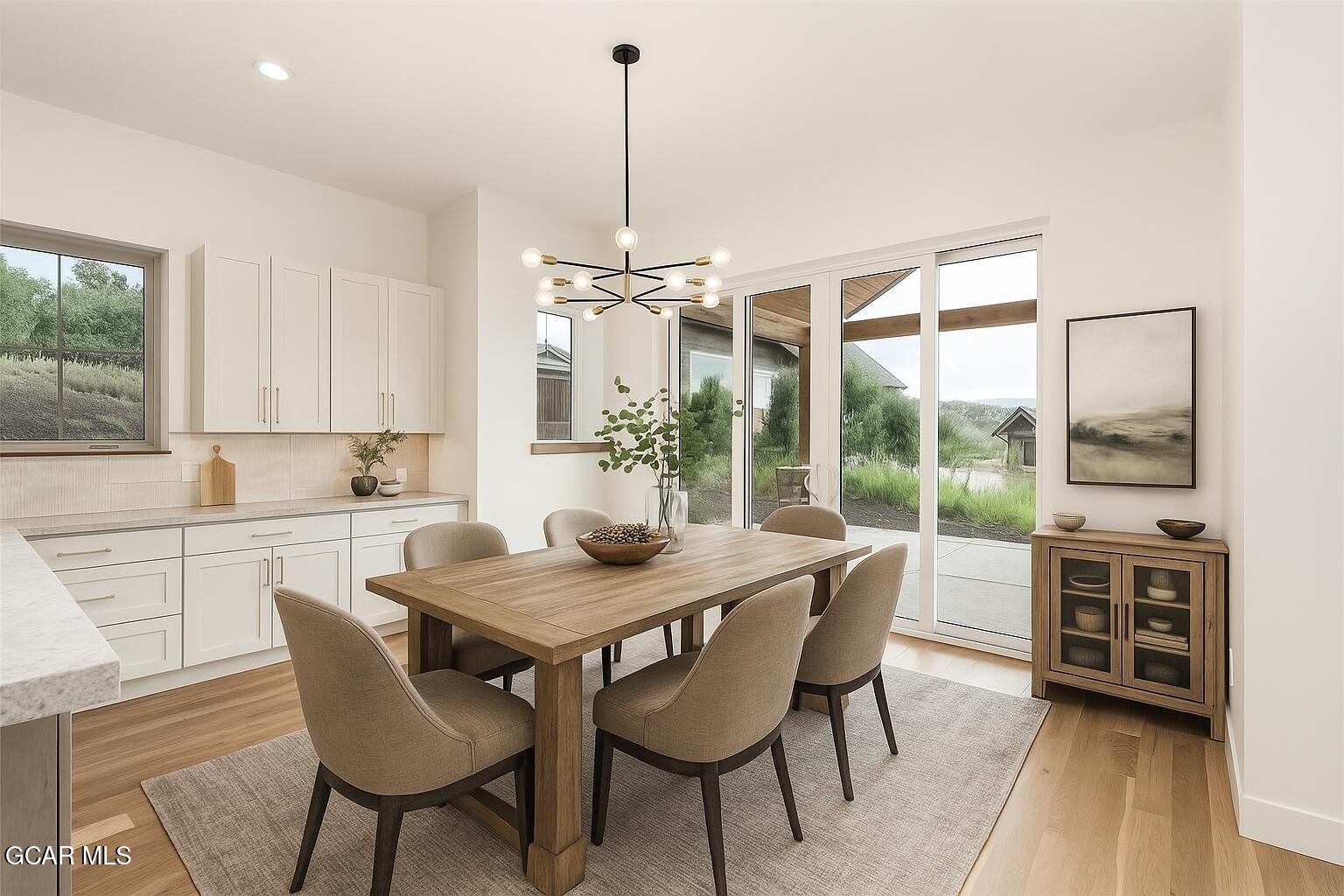 502 Upper Ranch View Drive Granby, CO 80446 - Photo 13 of 62 20250903_1354_Modern Rustic Dining Room_