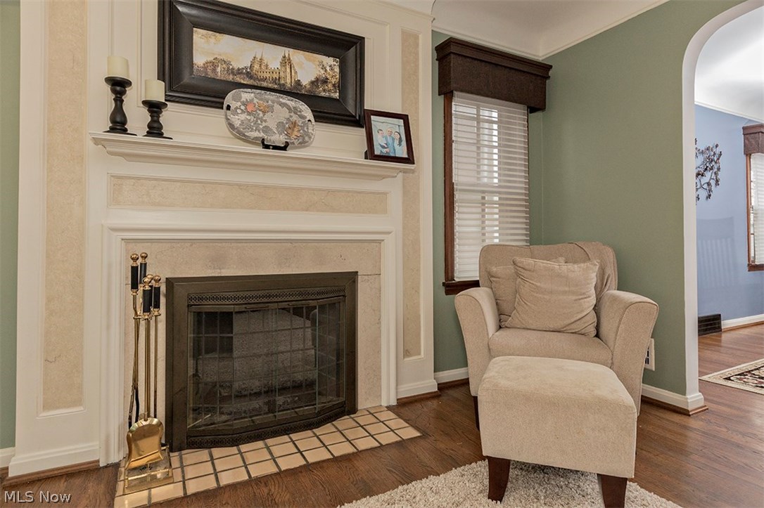 2539 Saybrook Road Cleveland, OH 44118 - Photo 6 of 35 A striking fireplace with much surrounding detail