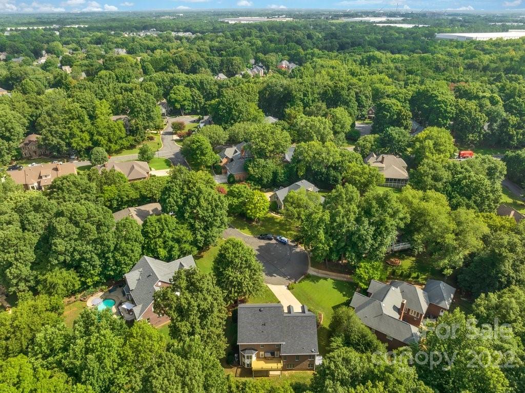 656 Amberly Crossing Fort Mill, SC 29708 - Photo 2 of 44 an aerial view of residential houses with outdoor space and trees