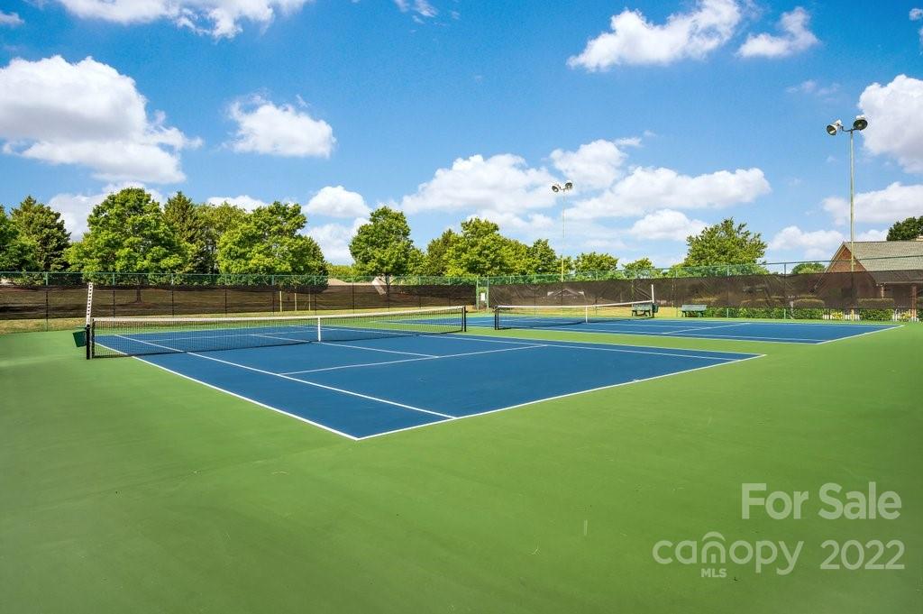 656 Amberly Crossing Fort Mill, SC 29708 - Photo 43 of 44 a tennis court that has tennis net